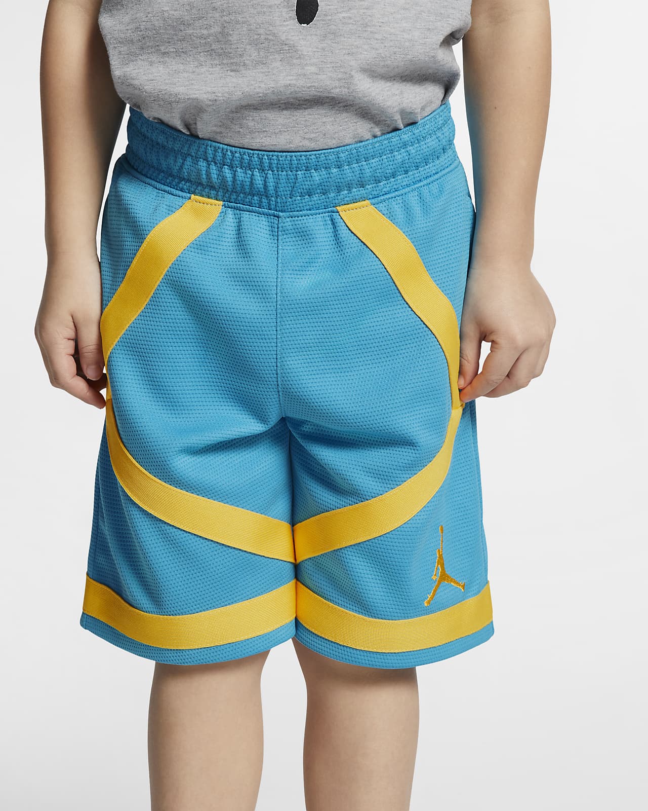 pantaloncini nike bambino giallo