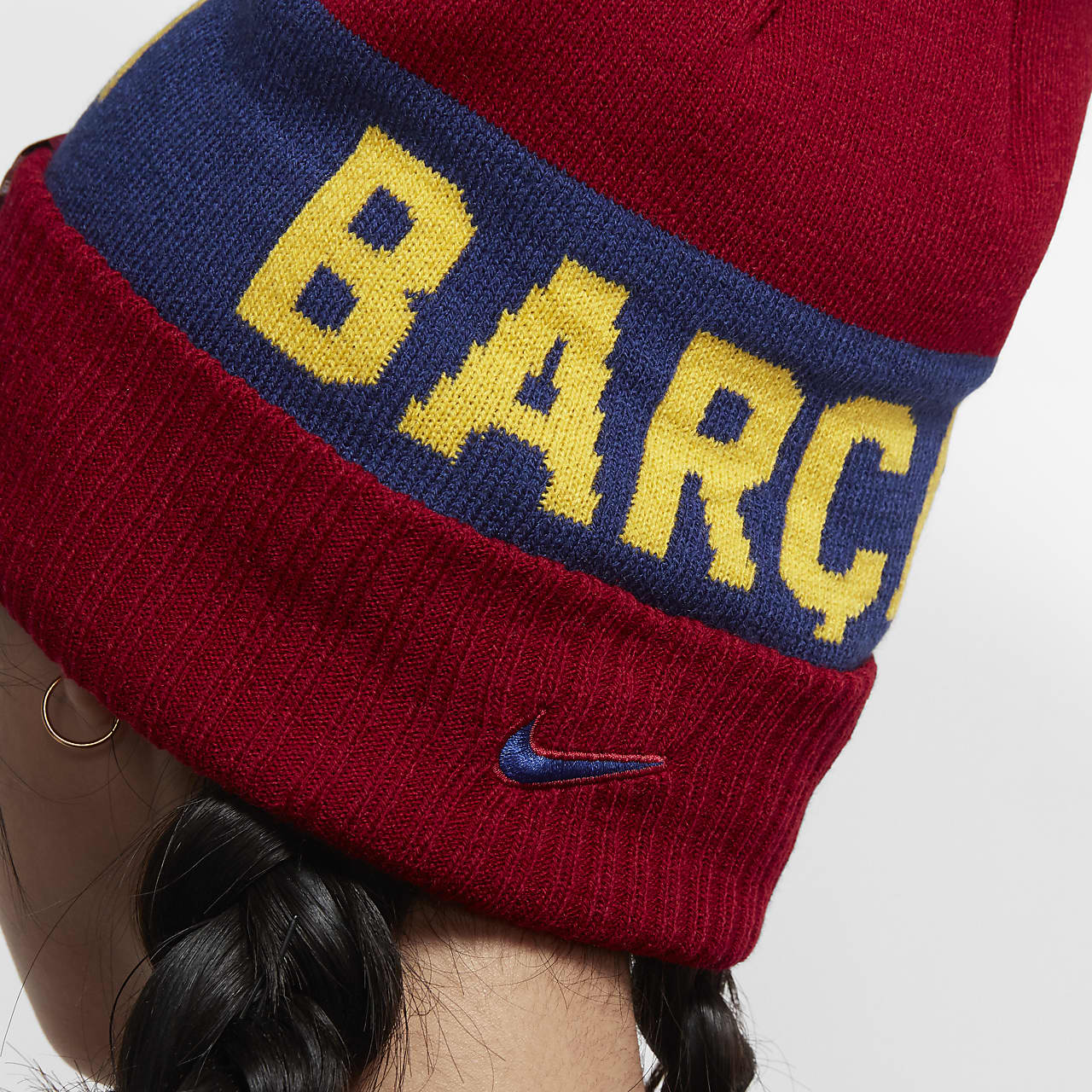 fc barcelona beanie nike