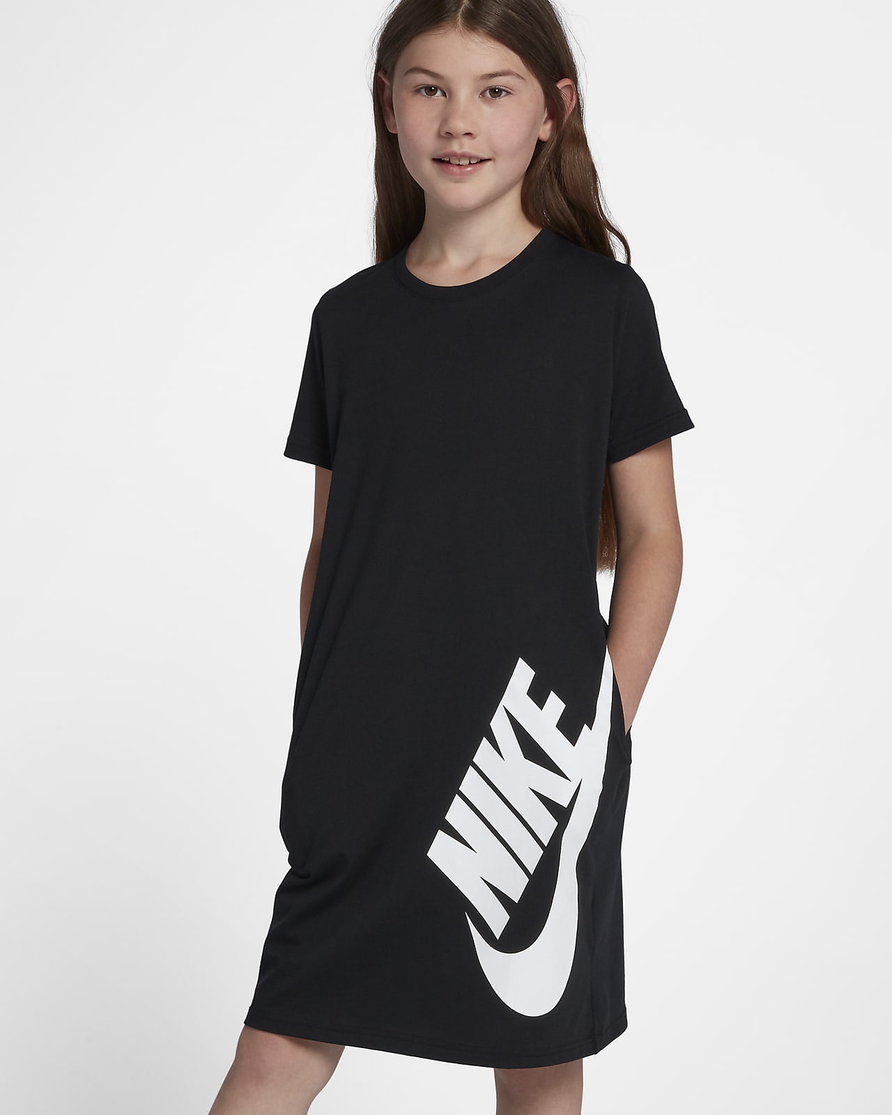 Nike Sportswear Older (Girls') T-Shirt Dress. Nike IN