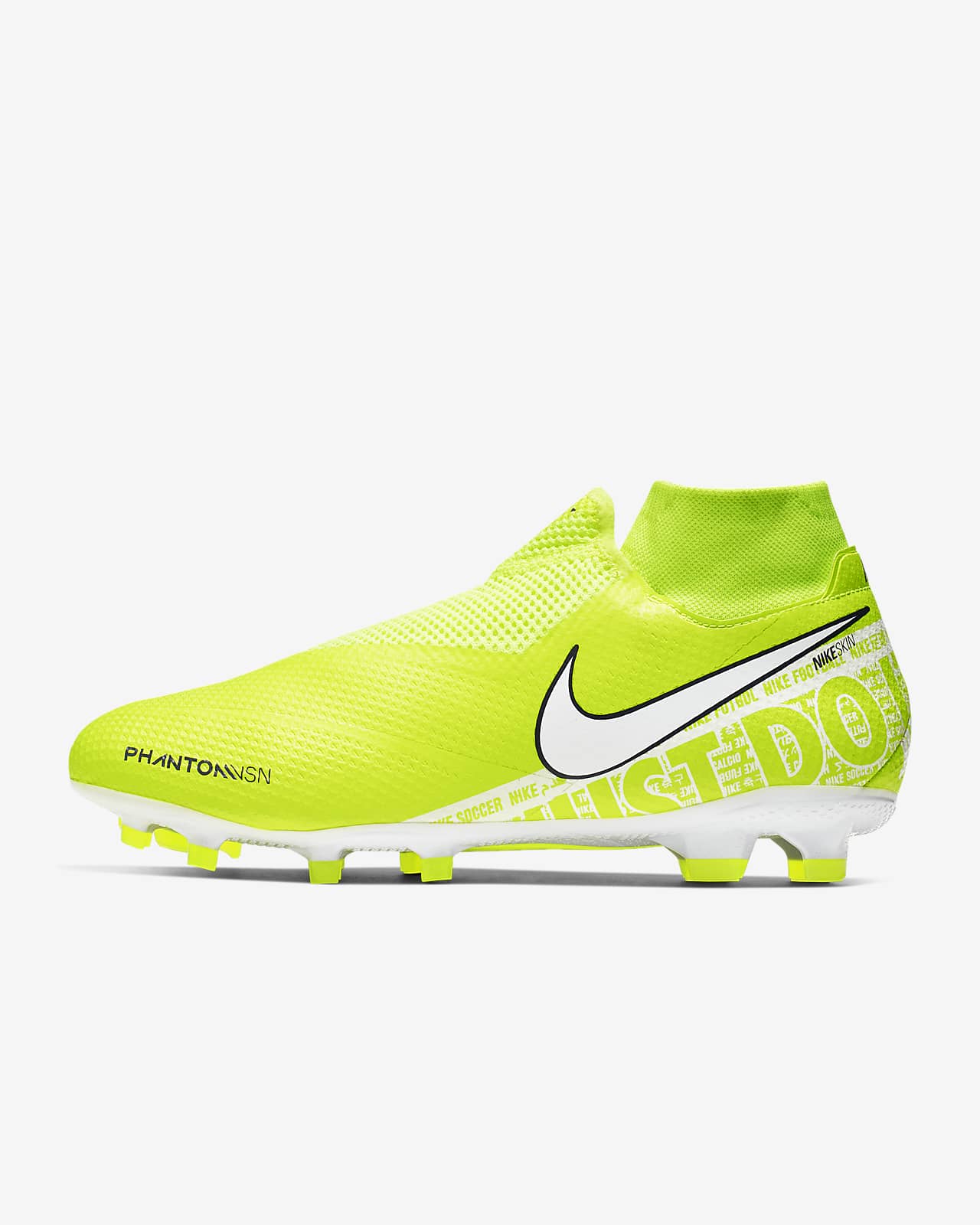 nike phantom vision pro dynamic fit fg black