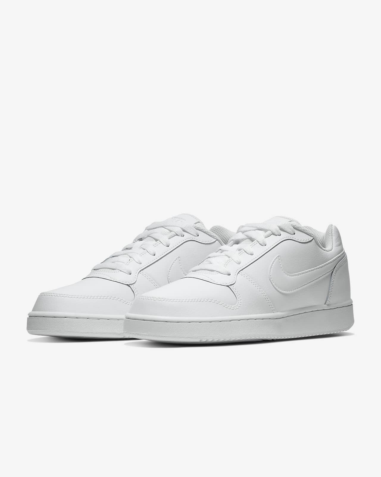 WMNS) Nike Ebernon Low Sneakers White/Gold BV1156-002 - KICKS CREW