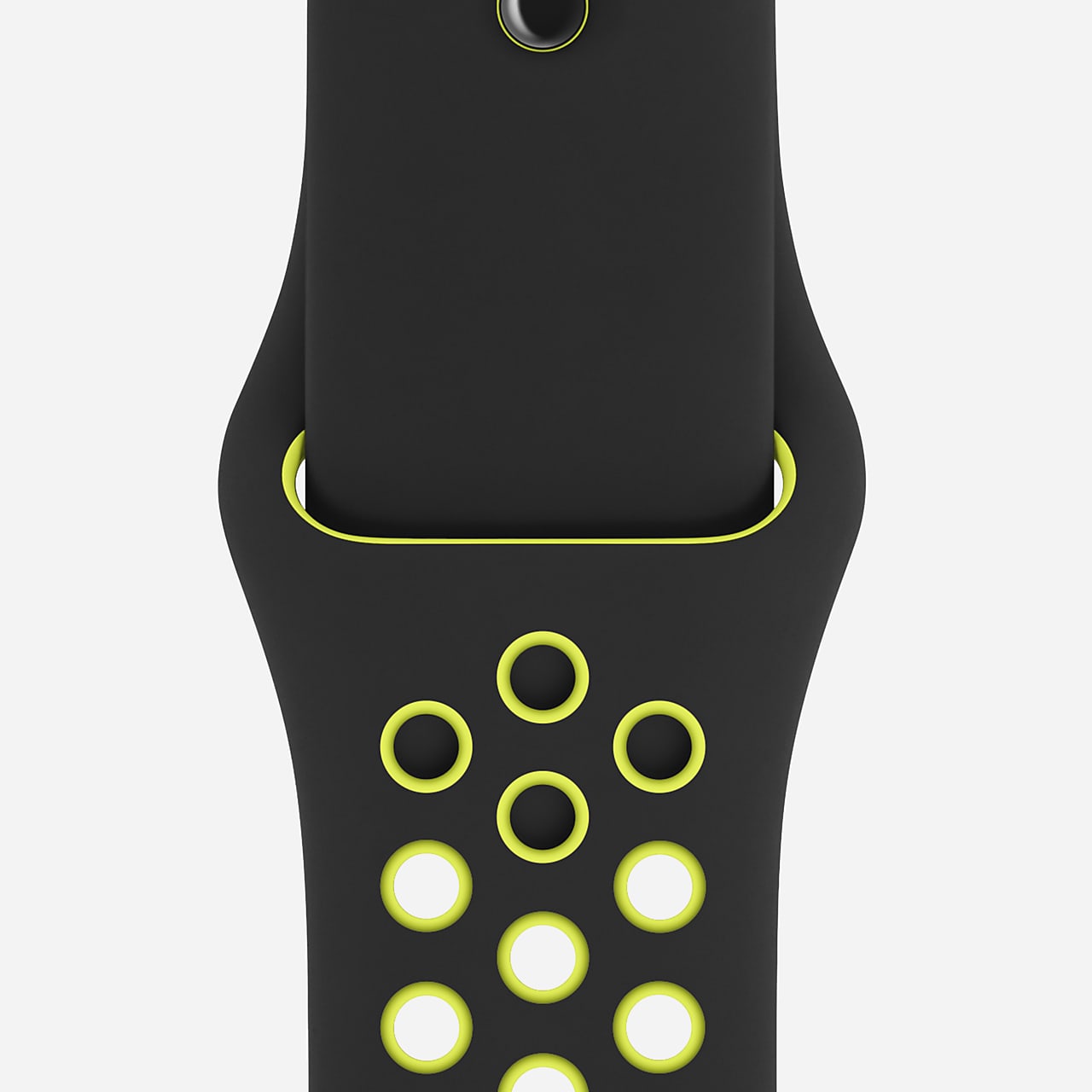 white nike sport band apple watch