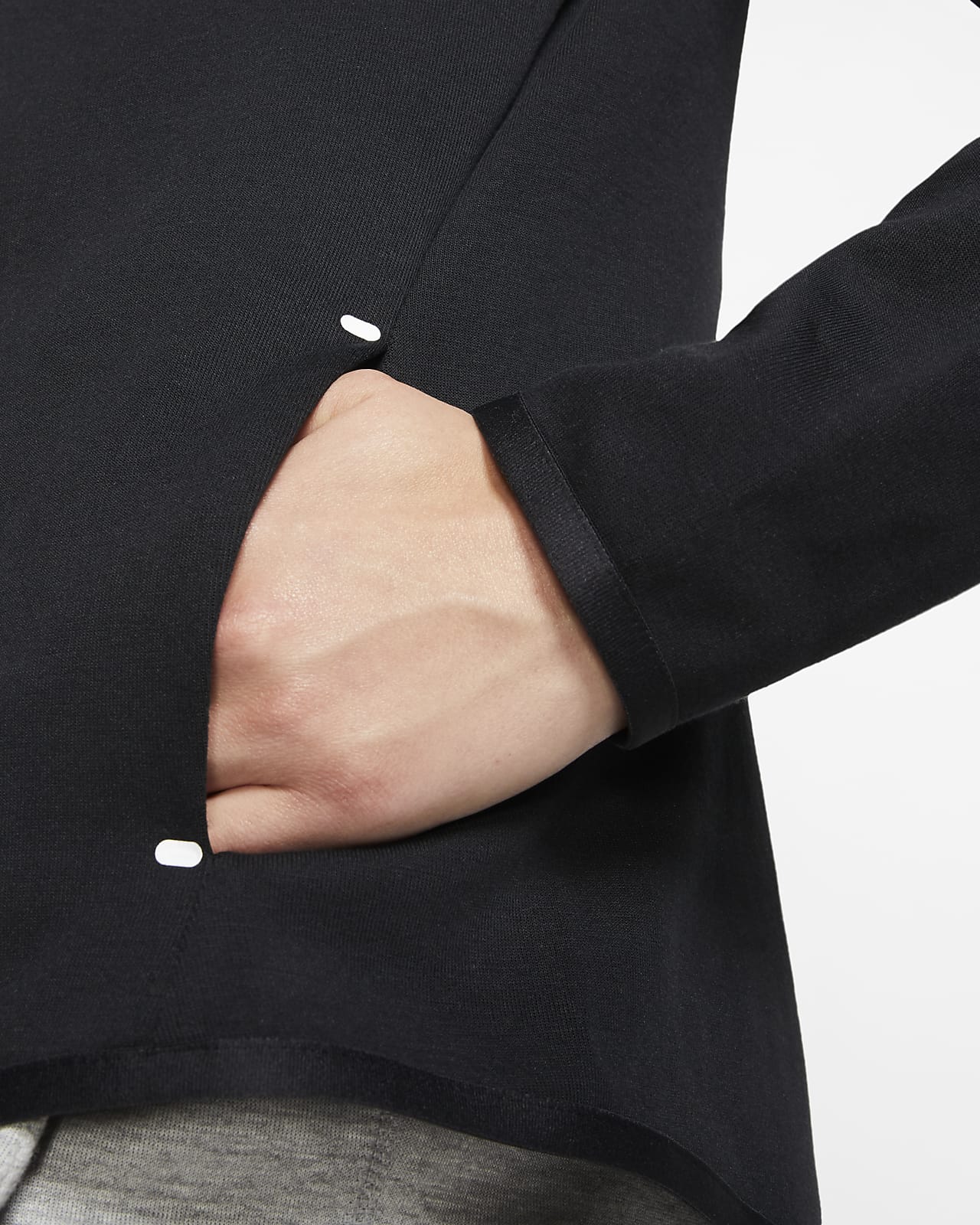 Nike Sportswear Windrunner Tech Fleece hosszú cipzáras, kapucnis női pulóver Nike Sportswear Windrunner Tech Fleece hosszú cipzáras, kapucnis női pulóver