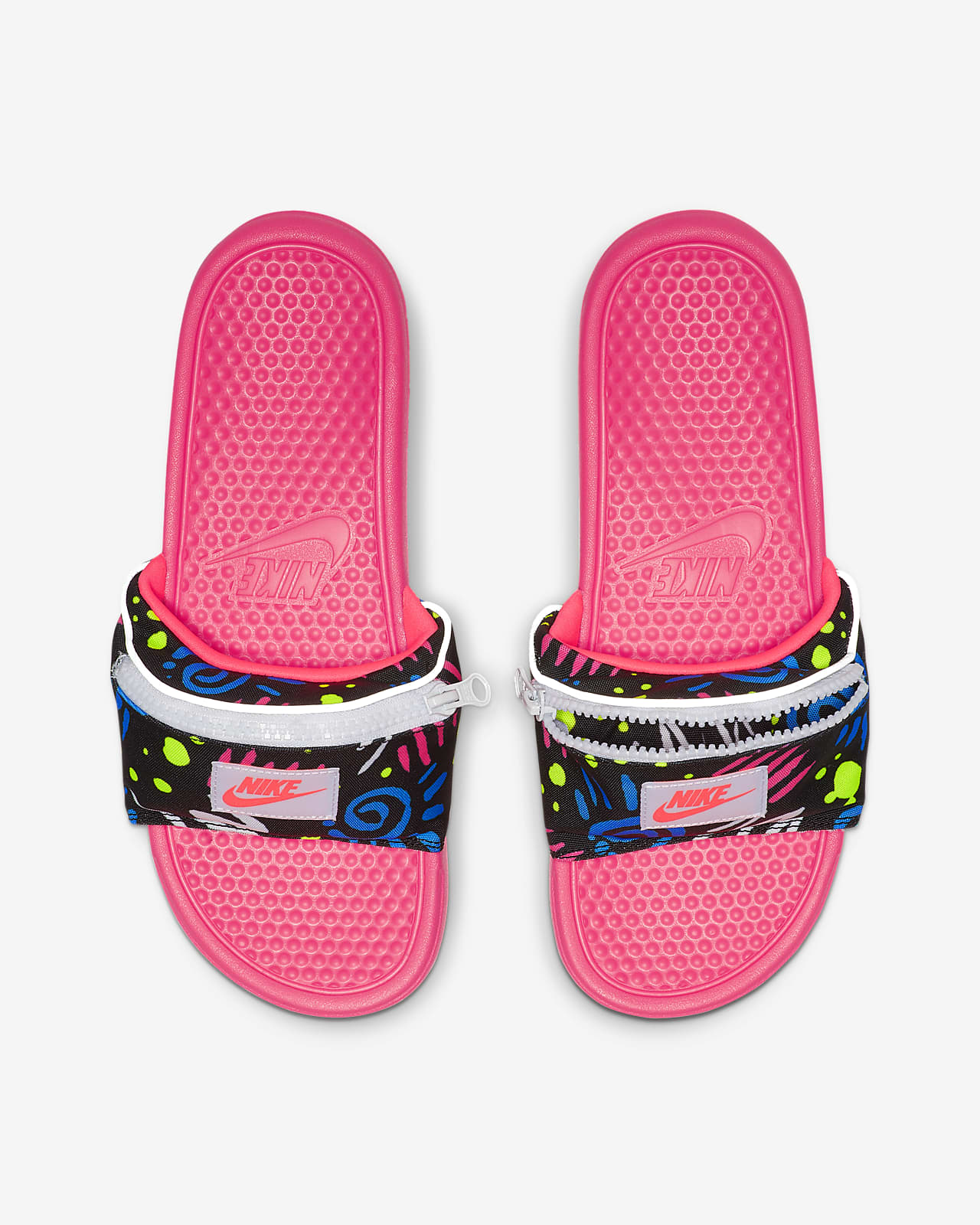benassi fanny pack slides