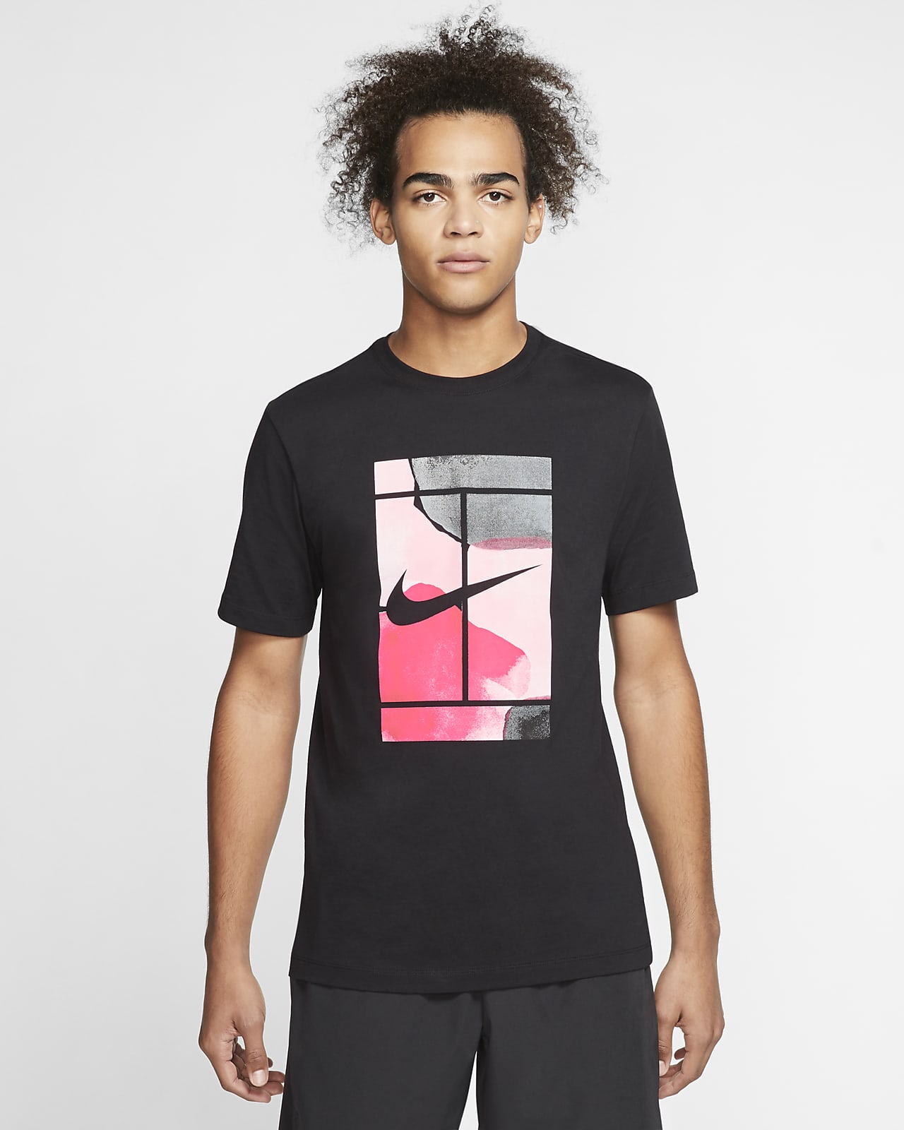 NikeCourt Men's Tennis T-Shirt. Nike.com
