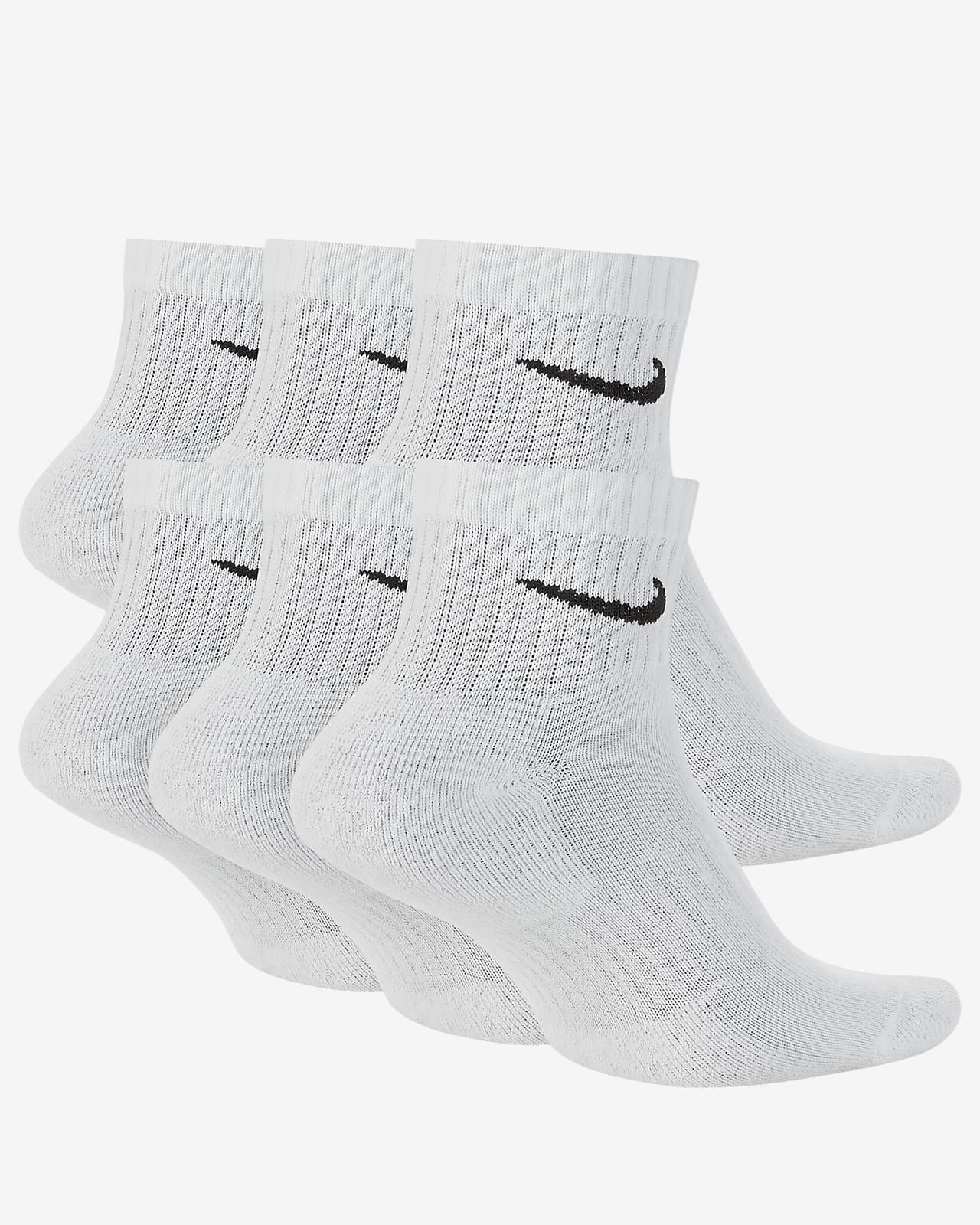 Nike Everyday Cushioned Training Ankle Socks (6 Pairs). Nike.com