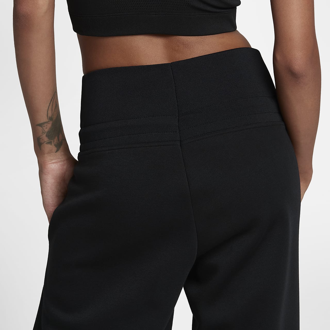 womens wide leg trousers nike