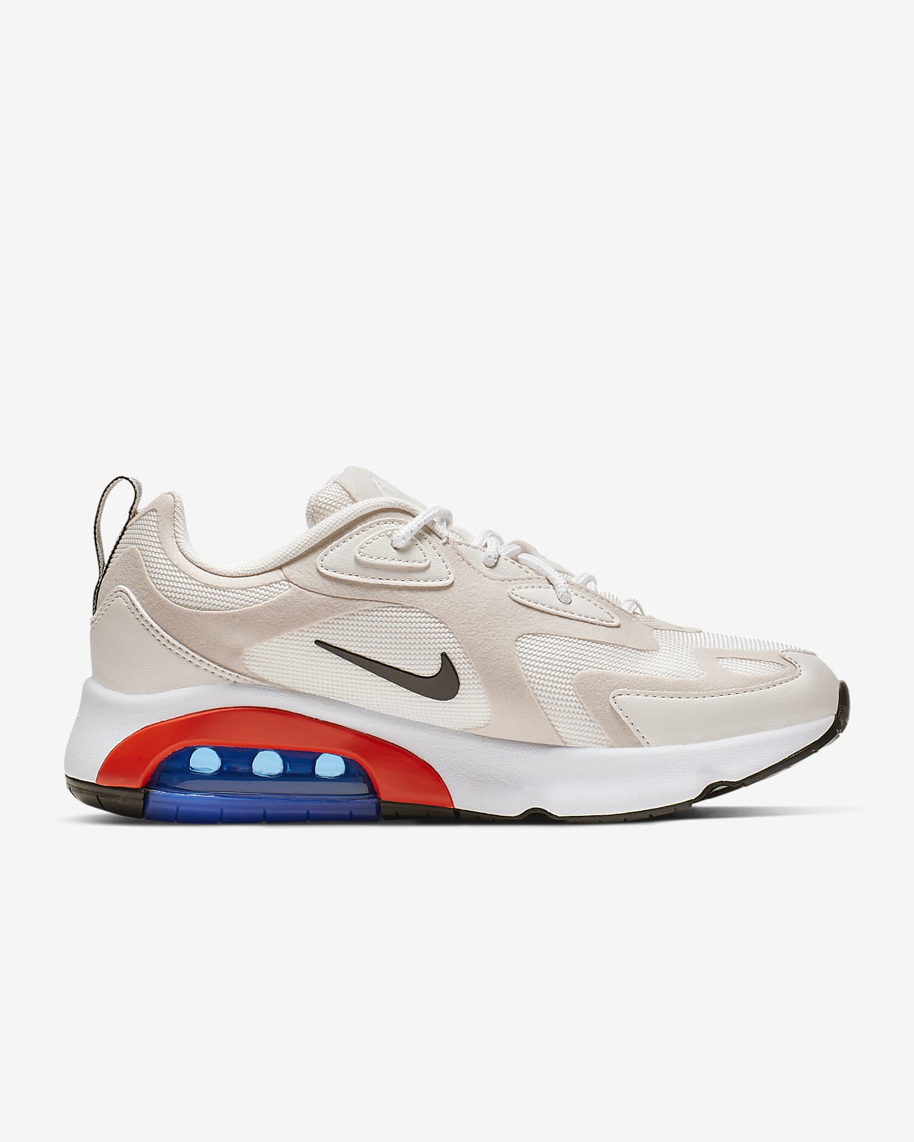 nike air max 200 all white womens