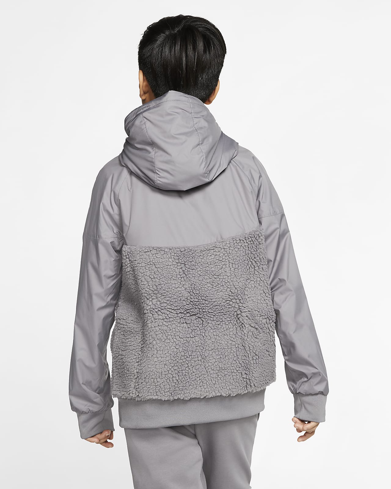 nike boys sherpa windrunner
