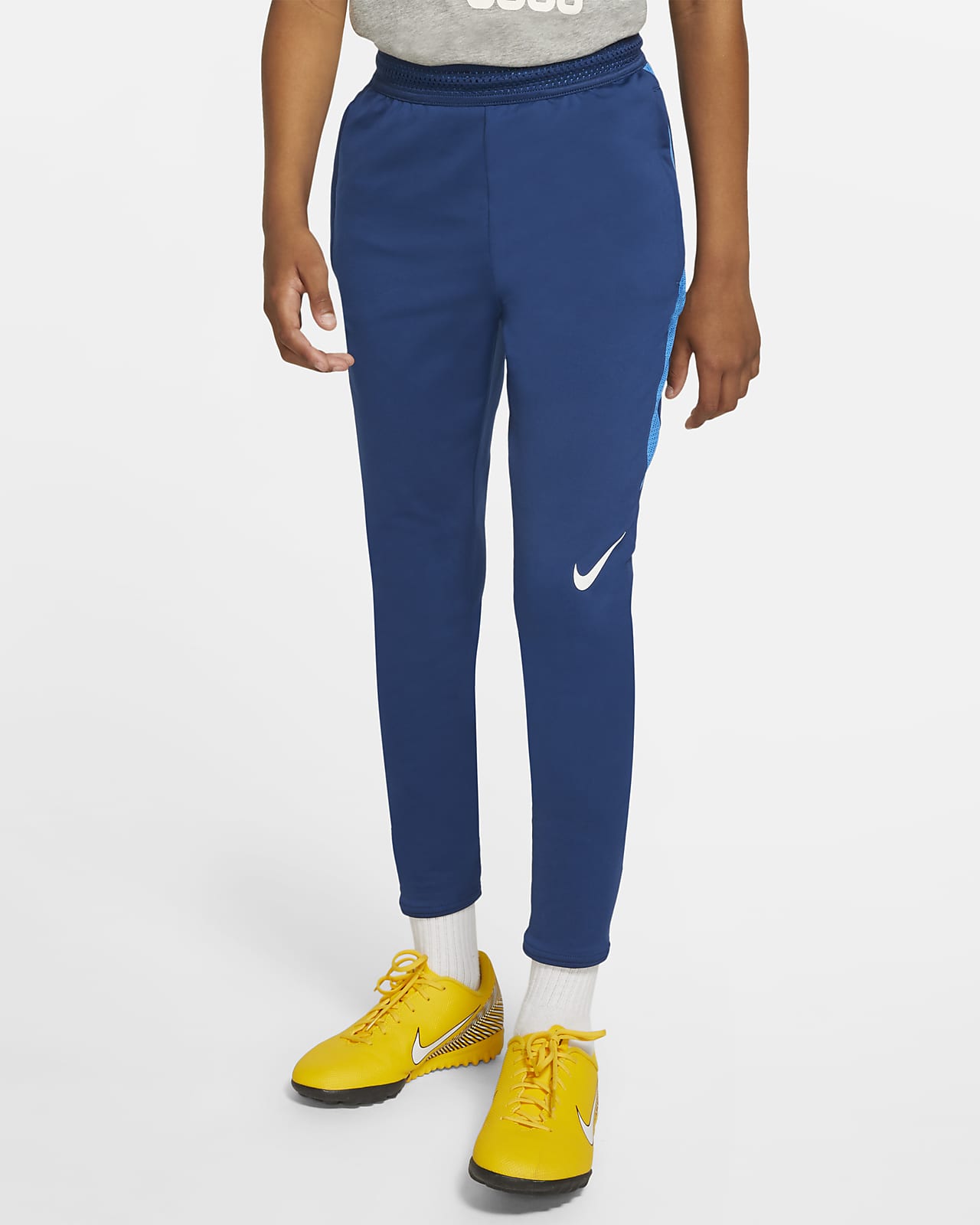 Pantalones de fútbol para niño talla grande Nike Dri-FIT Strike. Nike CL