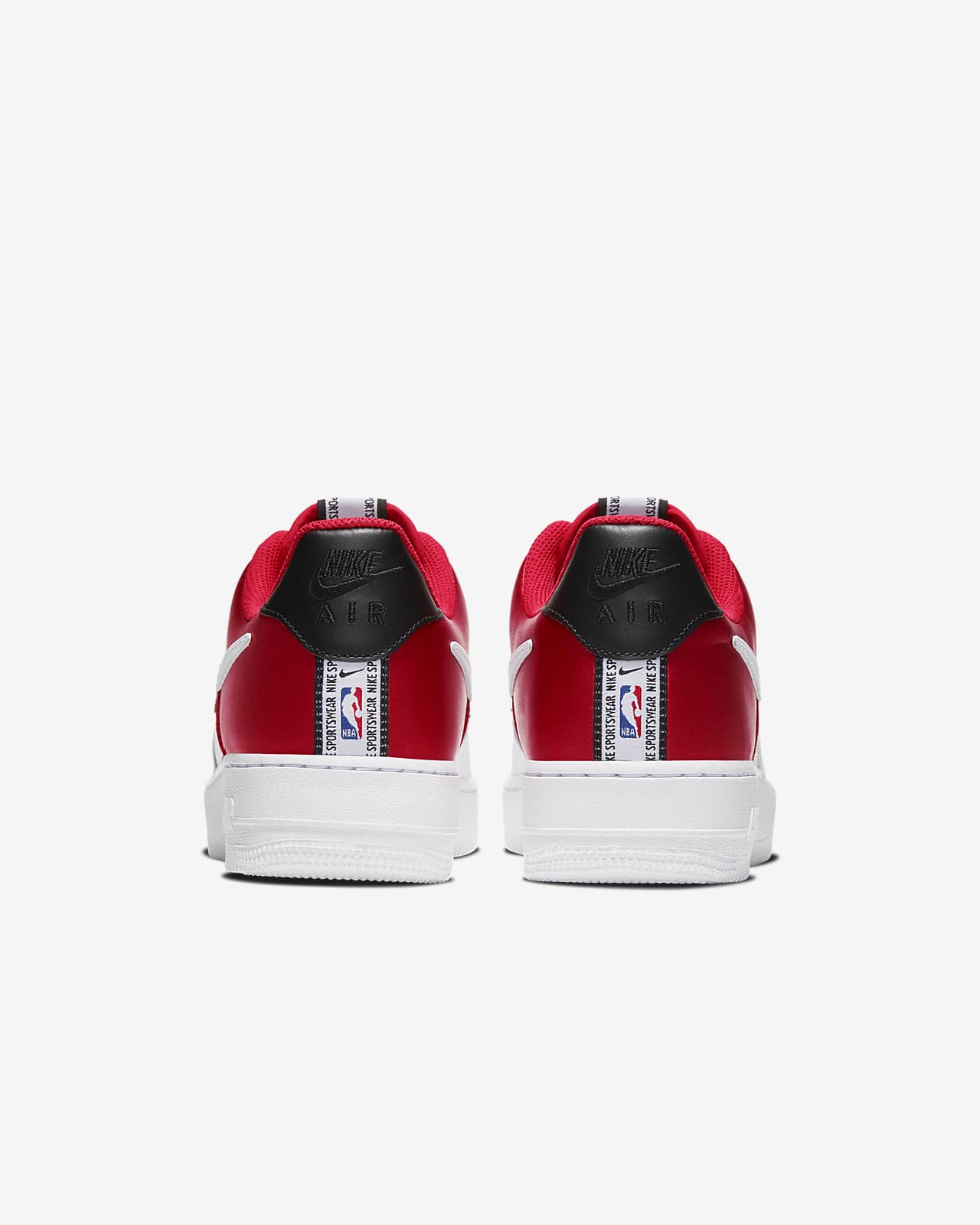 nike af1 nba red