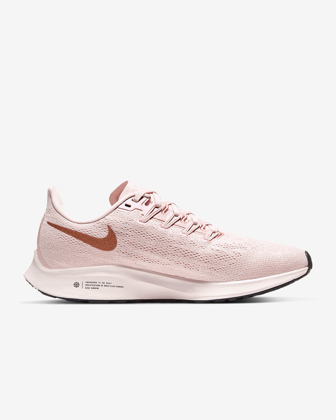 nike air zoom pegasus rose gold