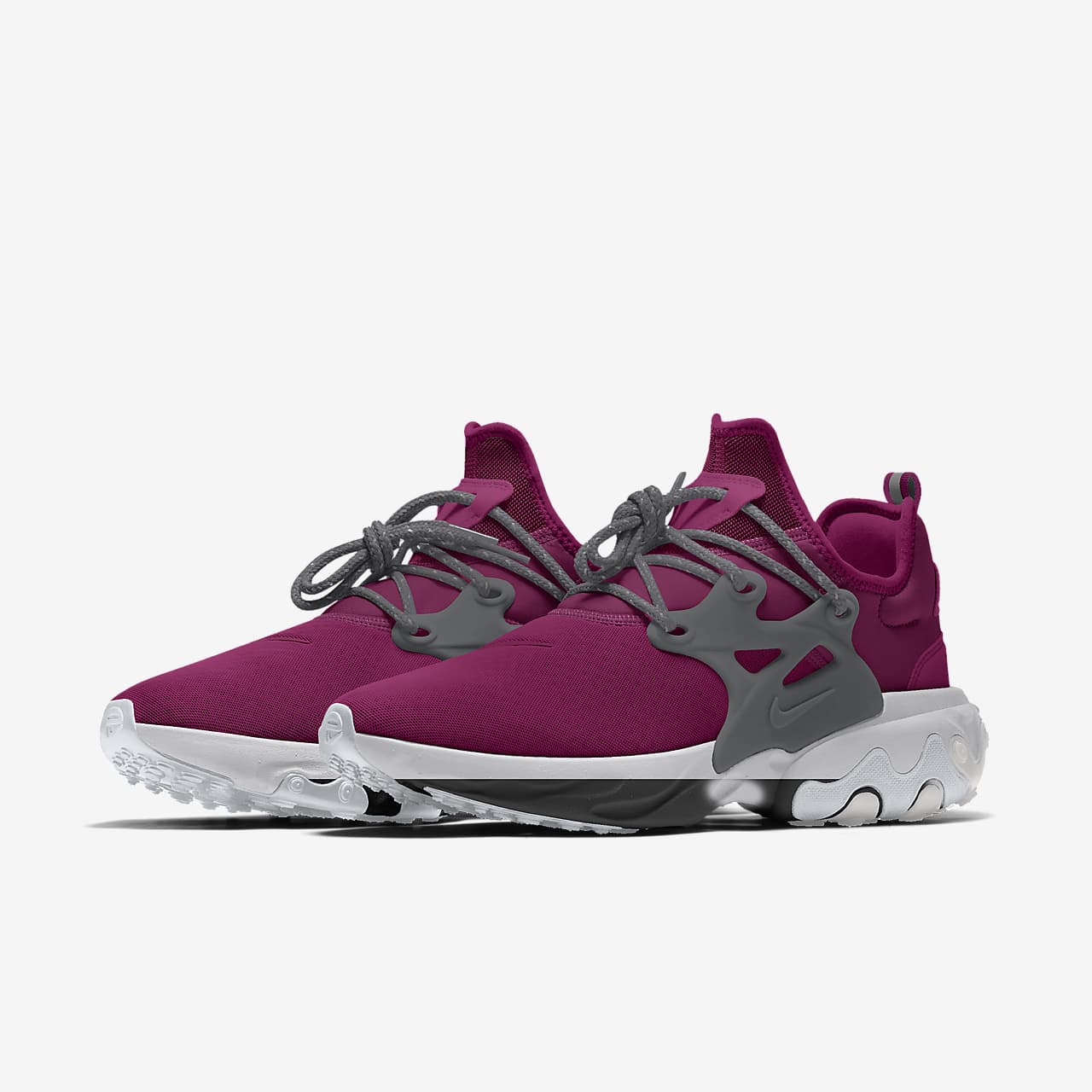 burgundy presto react