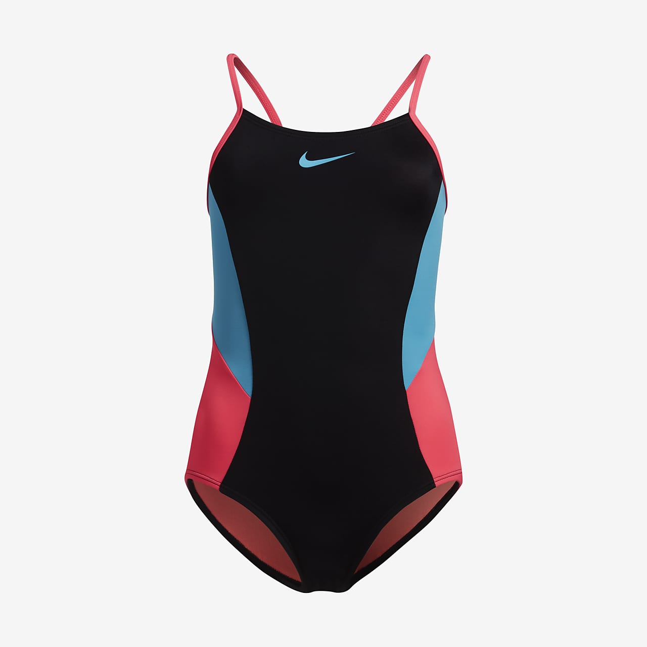 Nike Color Surge V-Back Big Kids' (Girls') Tank Swimsuit