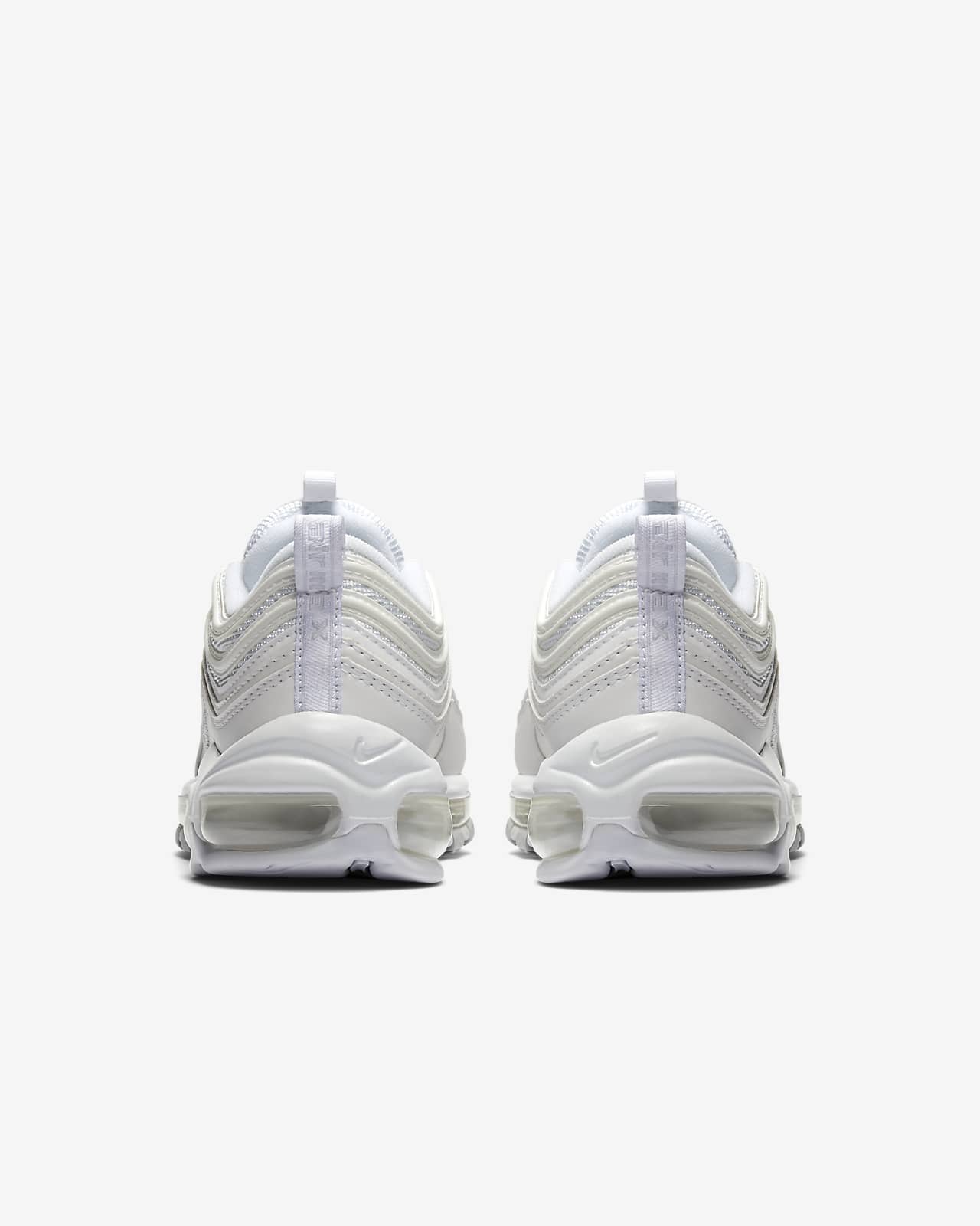 nike air max 97 white iridescent women's shoe