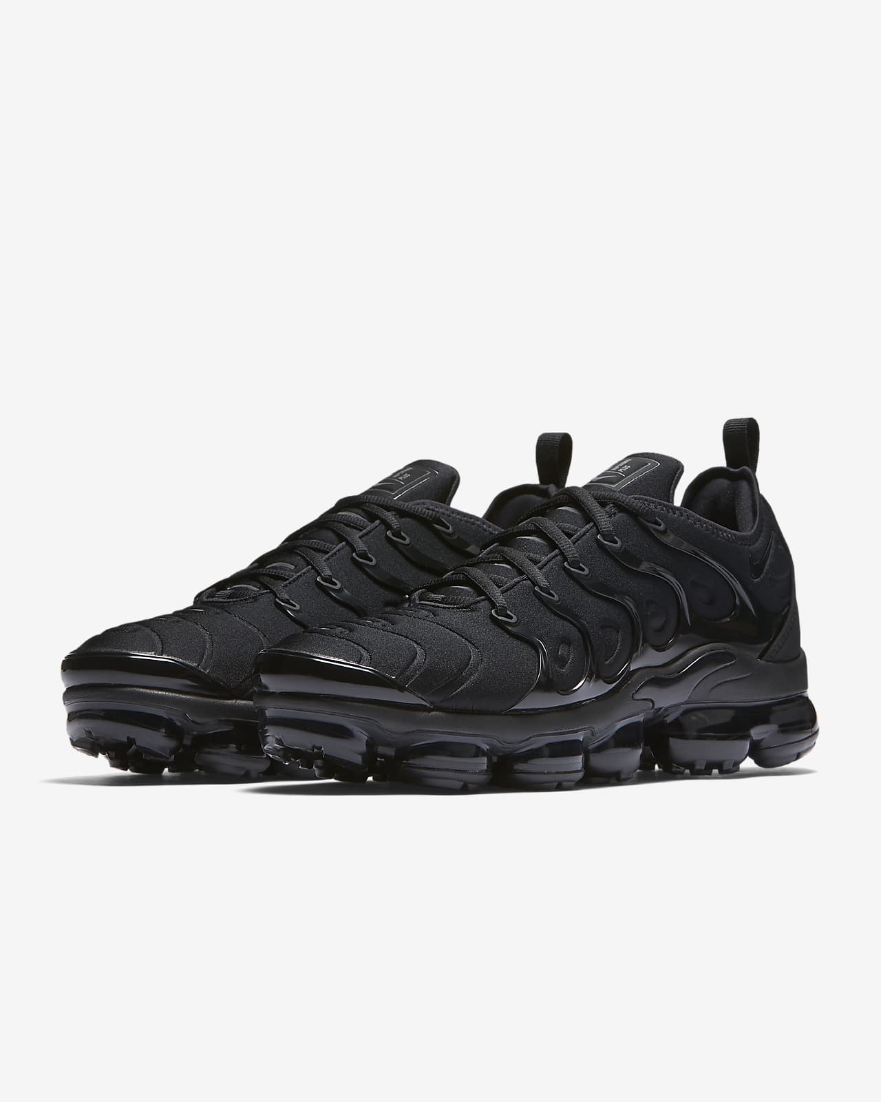 men's nike air vapormax plus running shoes black