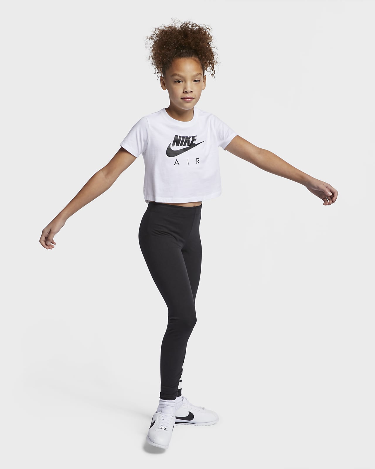 Nike Air Older Kids Girls Crop Top Nike Lu