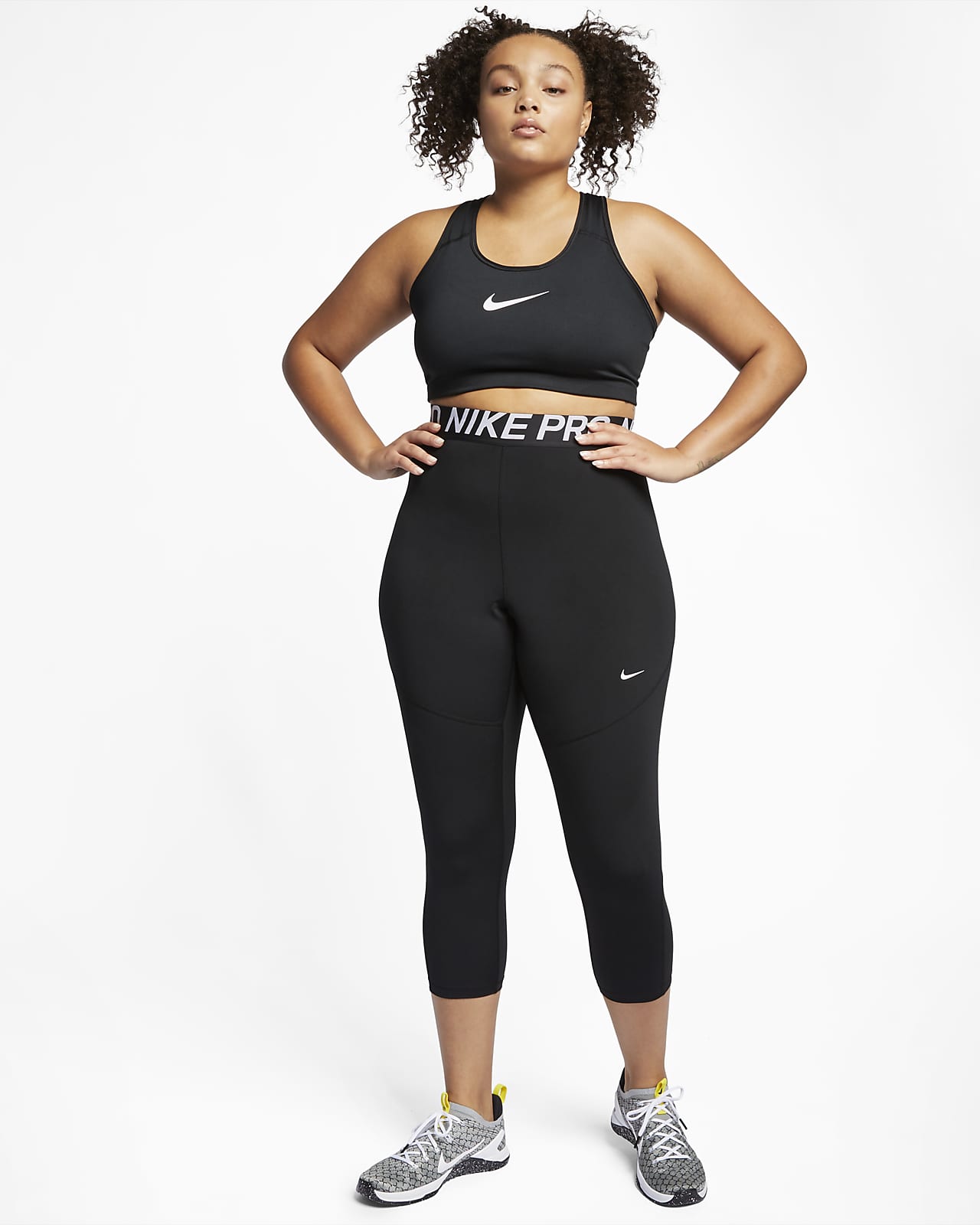 Nike Pro Women's Crops (Plus Size). Nike ID