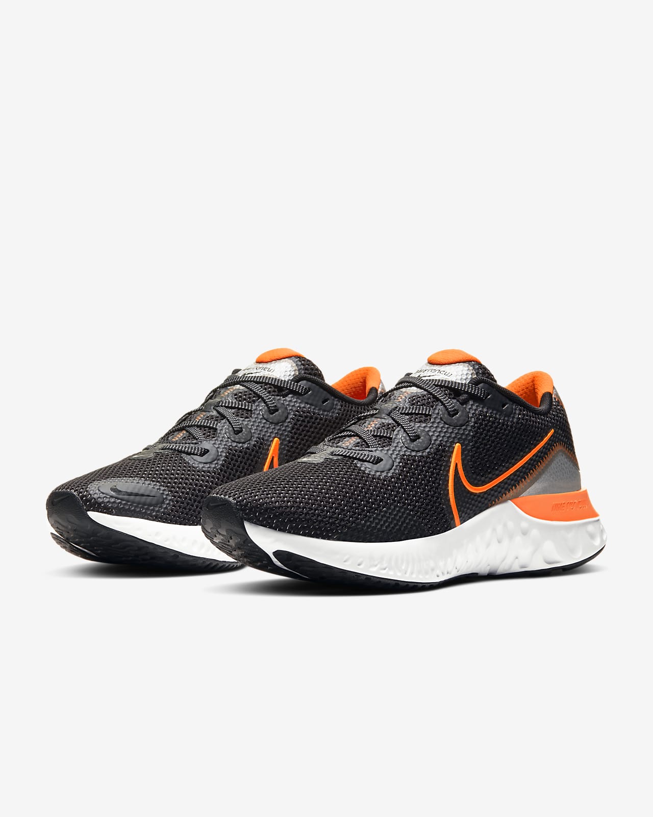 nike renew orange and black