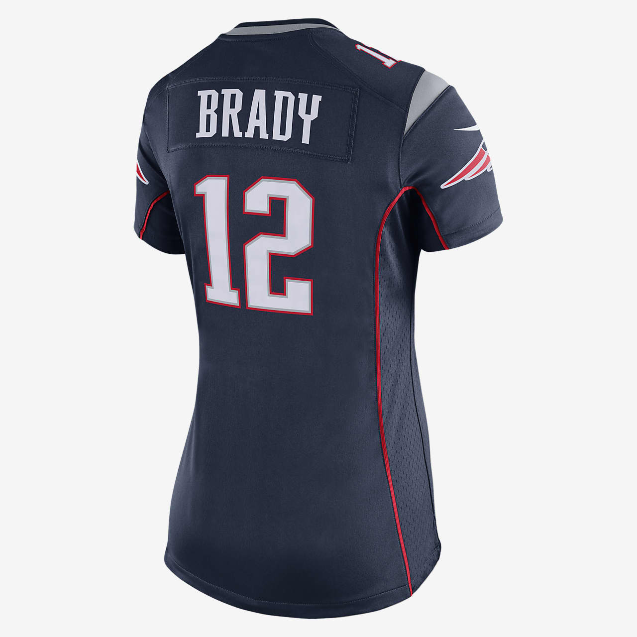 NFL New England Patriots (Tom Brady) Women's American Football Home Game  Jersey