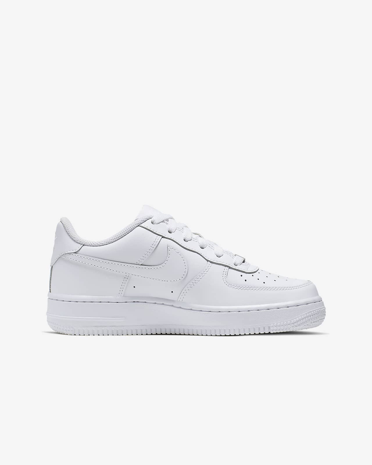 white air force junior size 6