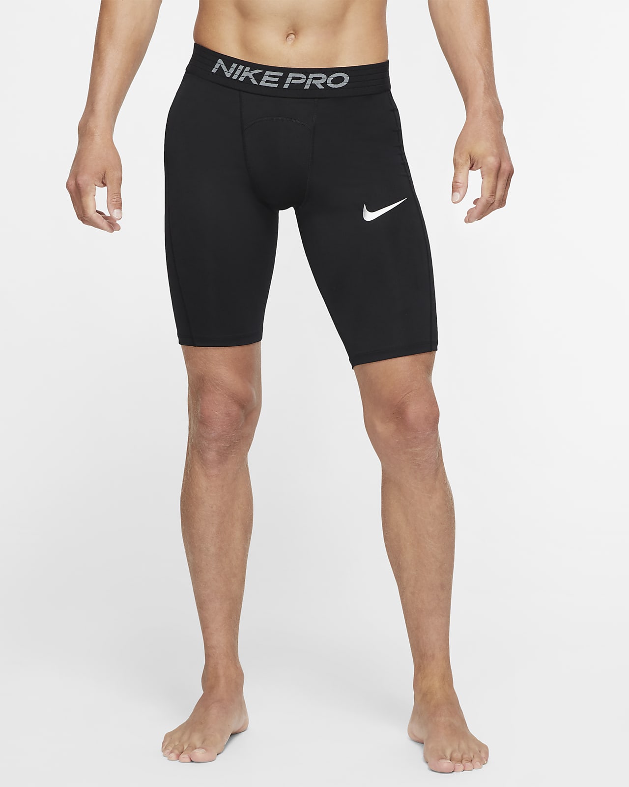 long nike compression shorts