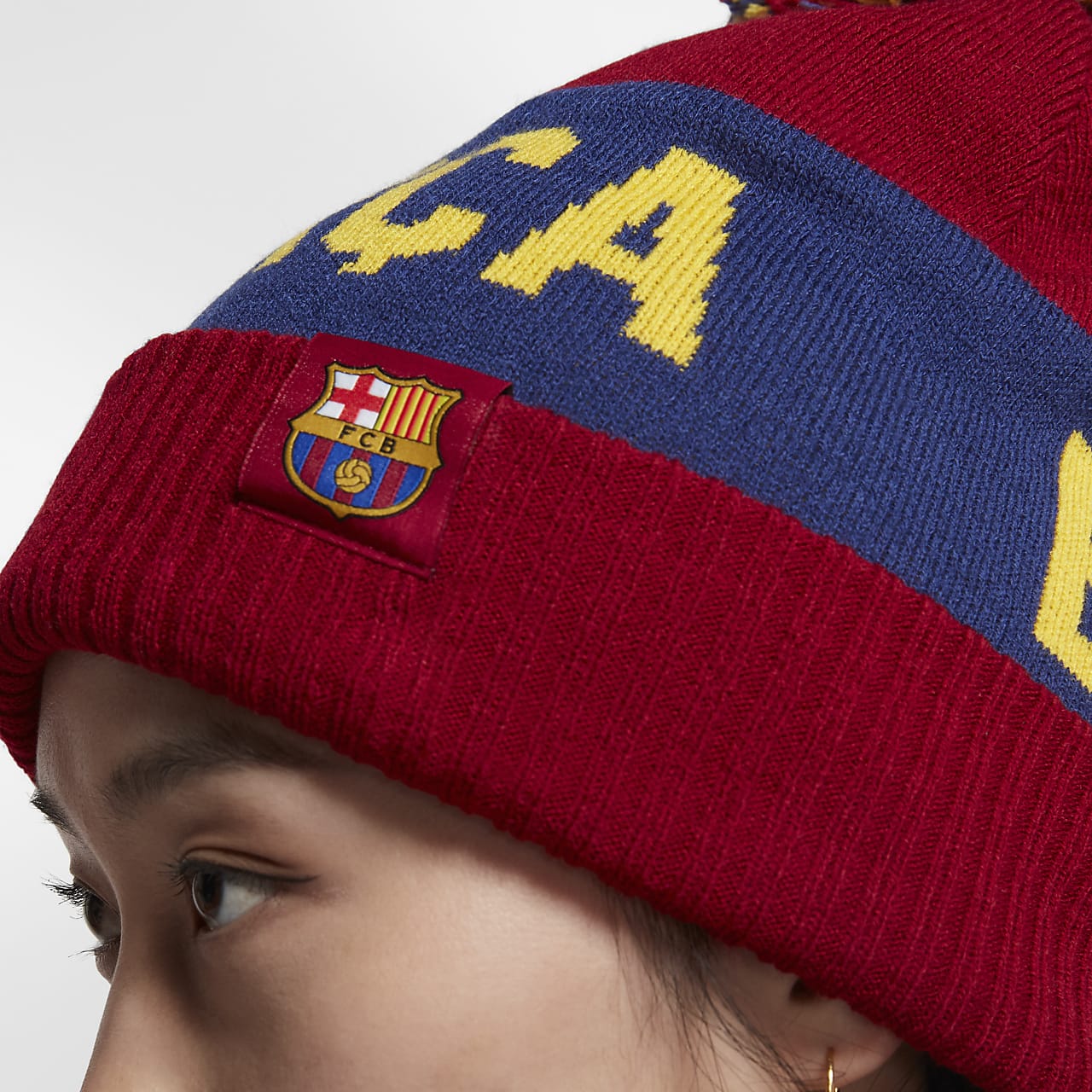 fc barcelona beanie nike