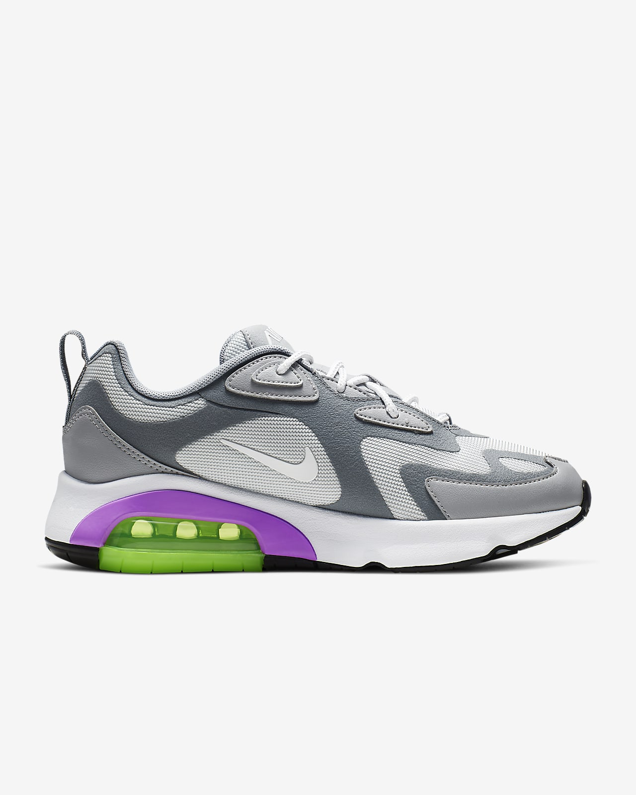 nike air max 200 trainers in grey