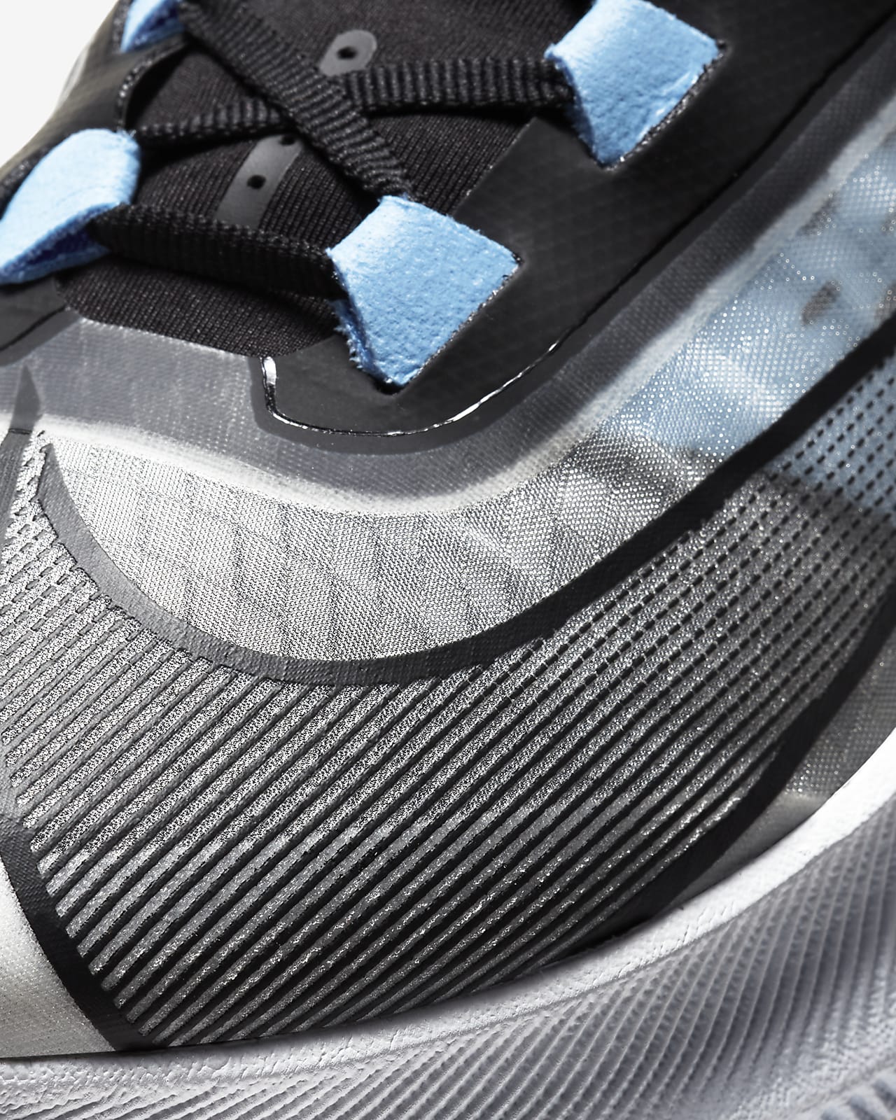 nike zoom fly 3 white black university blue laser orange