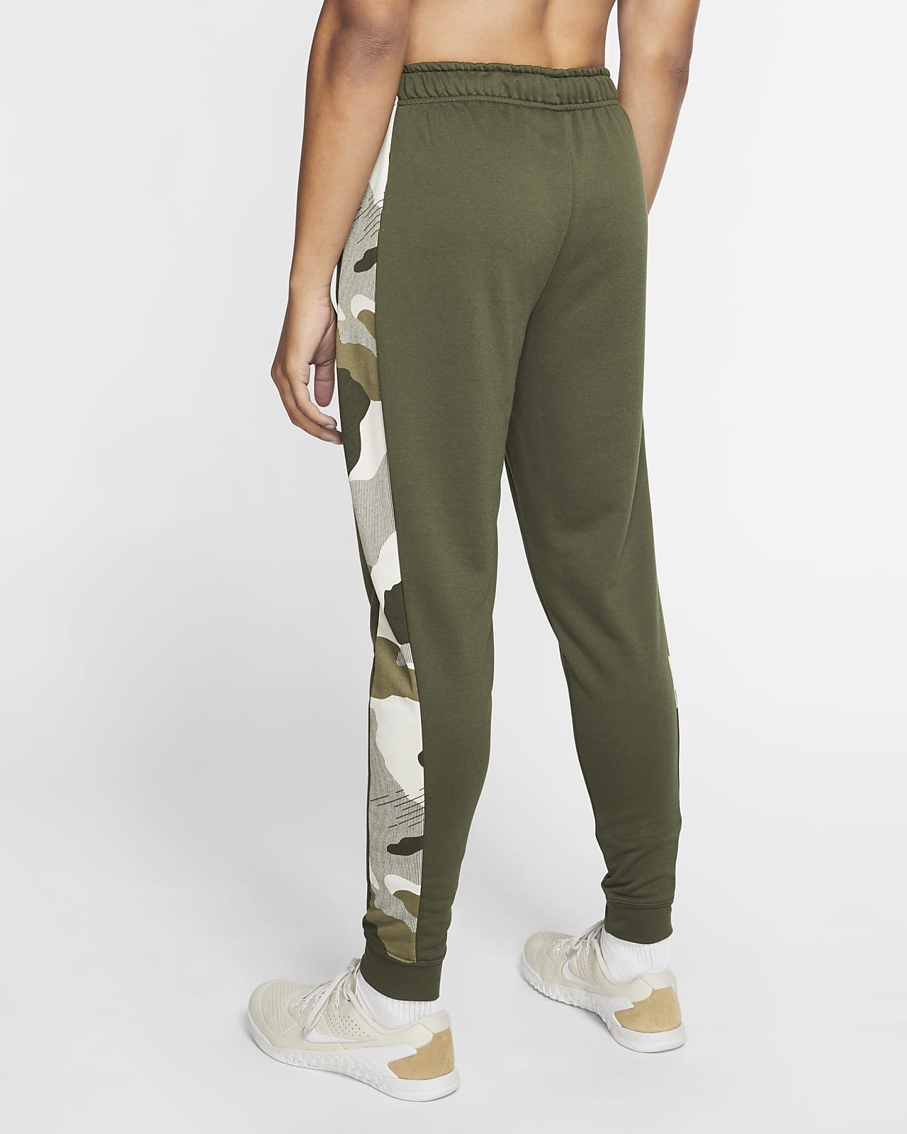nike dry camo tapered training joggers