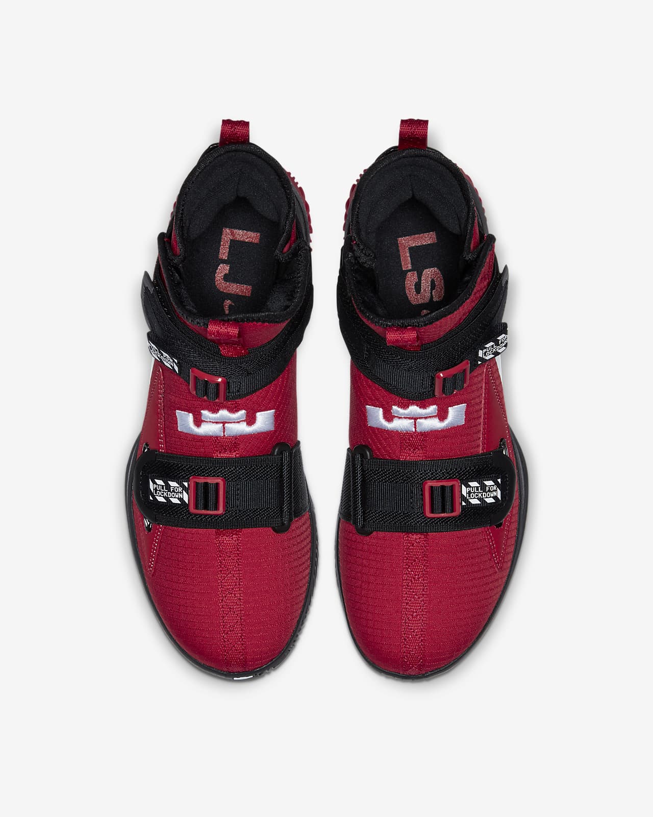 lebron soldier 13 sfg university red
