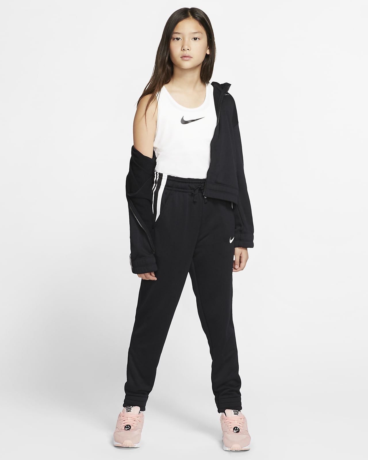 Nike Kids Full-zip Studio Hoodie