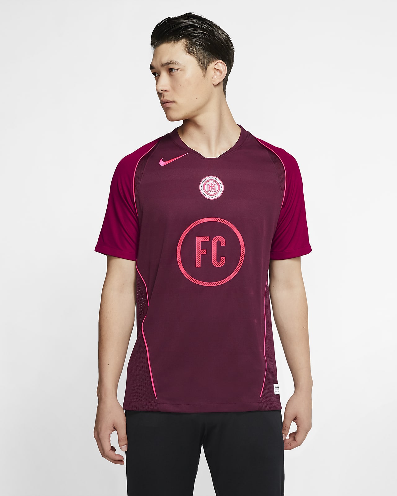 pink nike fc jersey