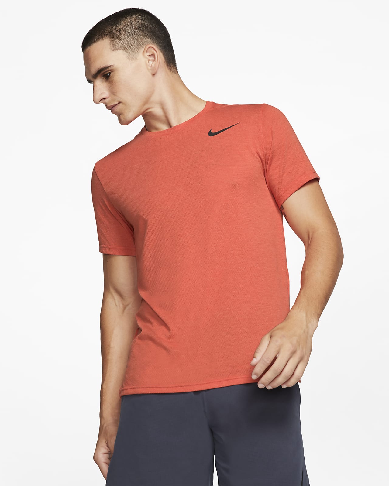 Nike Breathe Men's Short-Sleeve Training Top. Nike CH