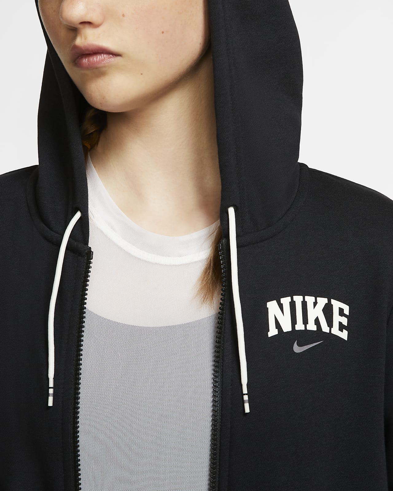 Nike Sportswear Women's Fleece Full Zip Hoodie. Nike AT Nike Rally Full Zip Hoodie Women's Sweatshirt | Zip hoodies