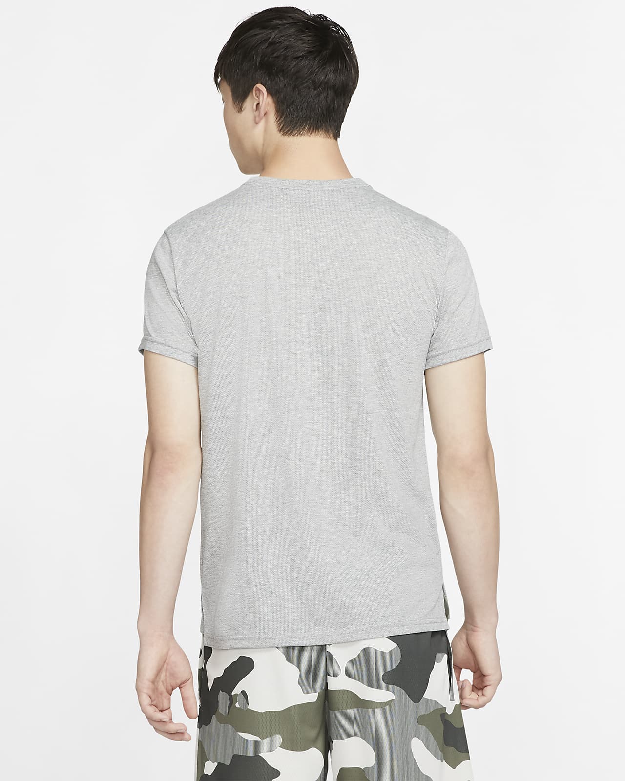 nike men's breathe training top