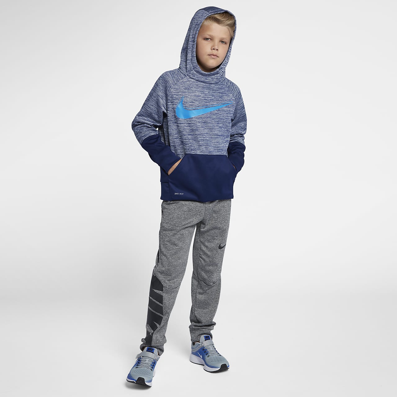 Nike Therma-FIT Big Kids' (Boys') Winterized Hoodie.