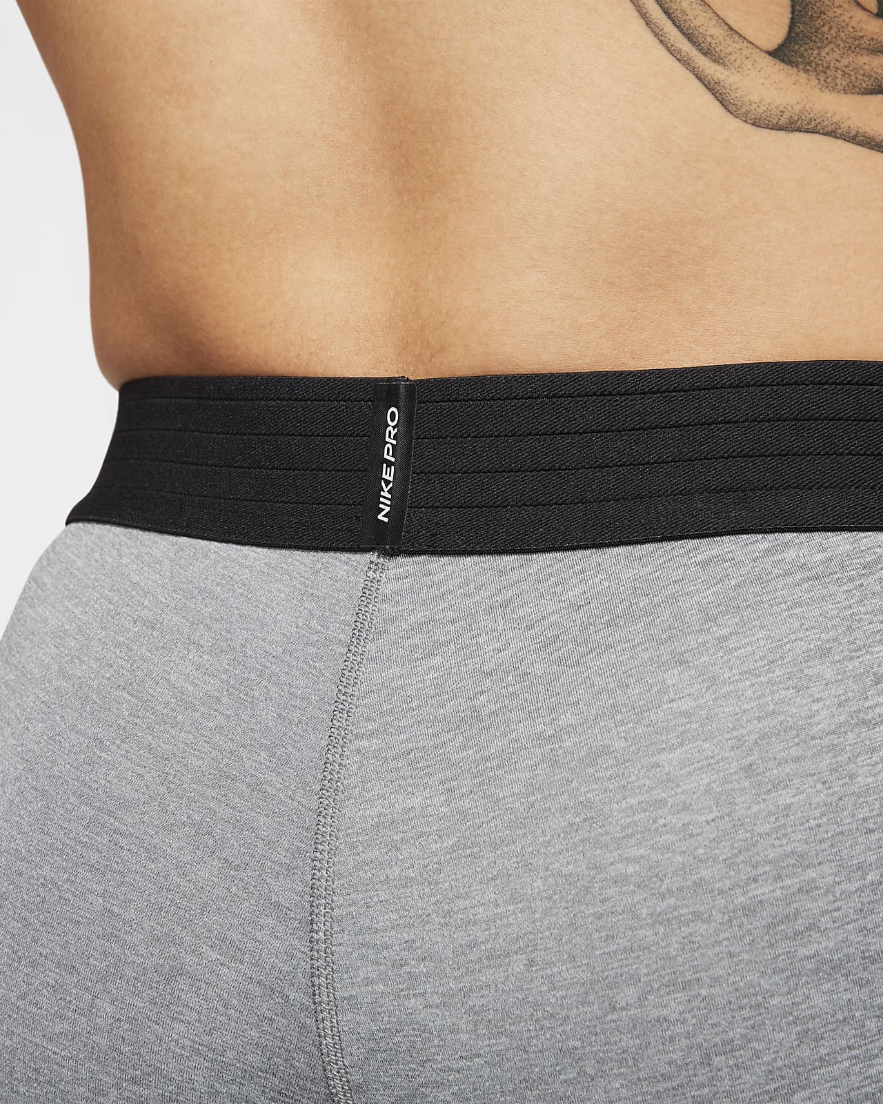 nike pro men's tights black