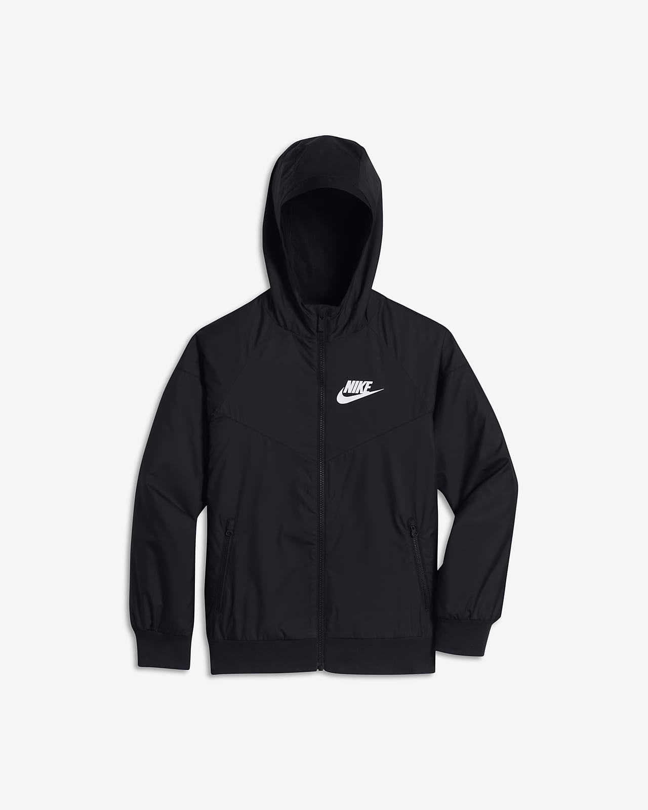 nike windrunner all black