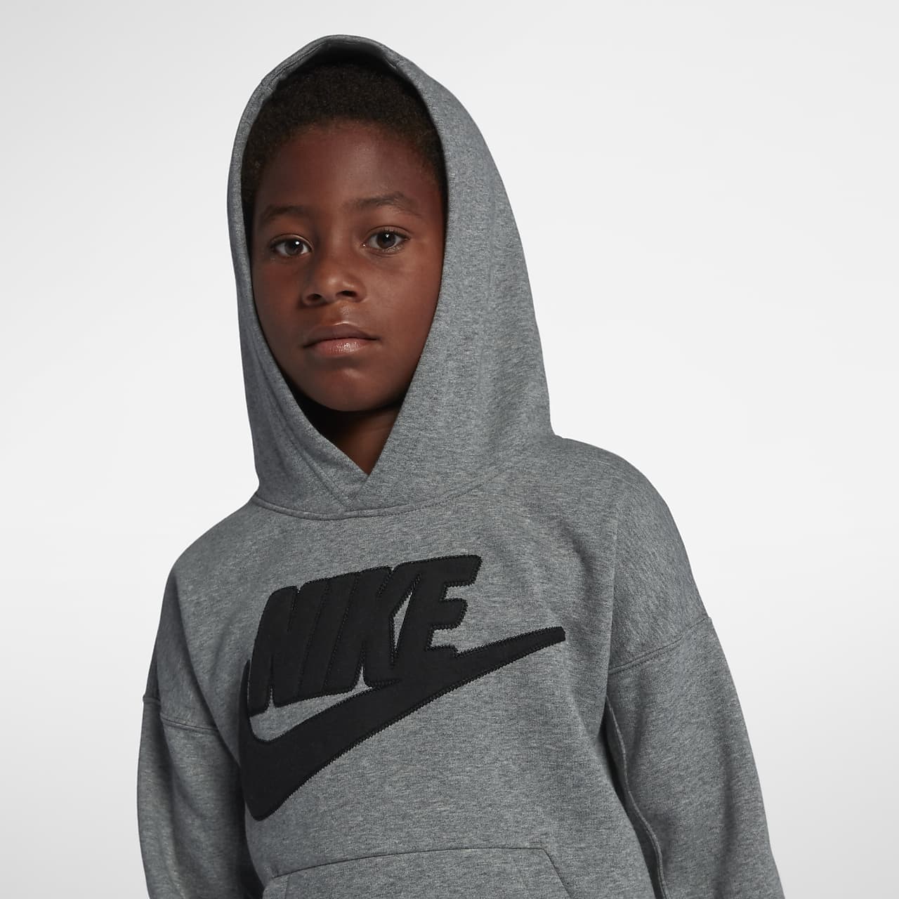 Nike Sportswear Older Kids' (Boys') Pullover Hoodie. Nike AE