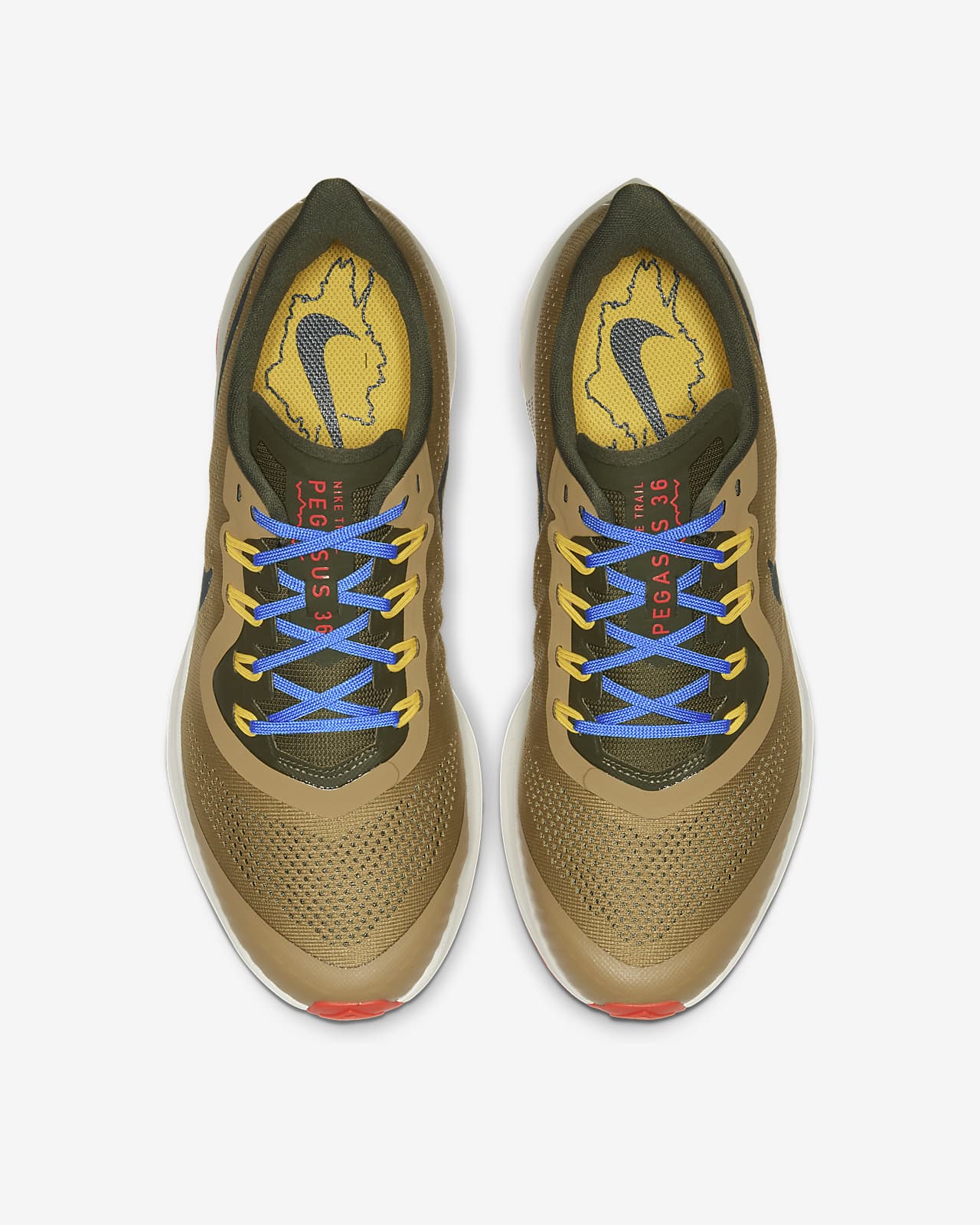 Nike Air Zoom Pegasus 36 Trail Men's Trail Running Shoes. Nike ID