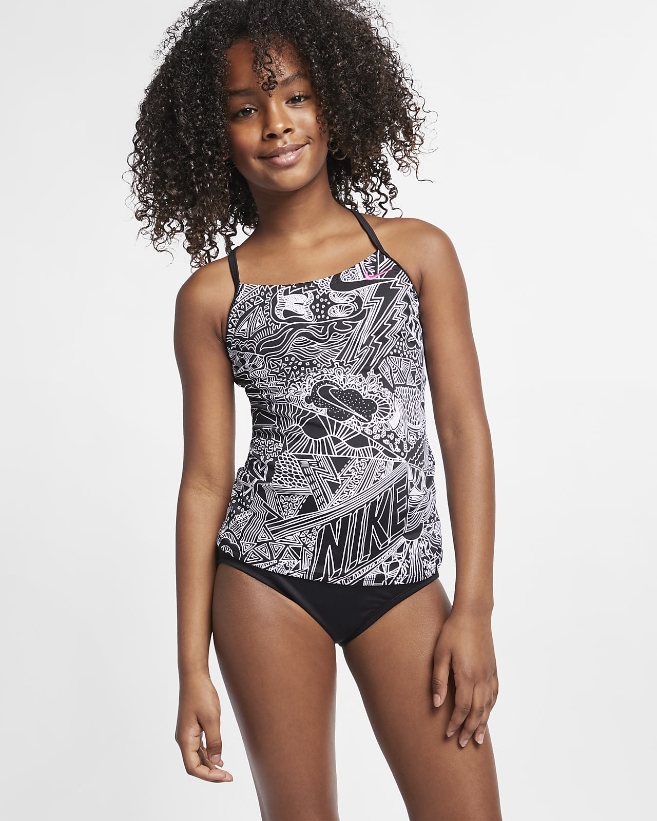 Nike Lace Up Tie Back - Joyful Doodle Multi– Team Aquatic Supplies