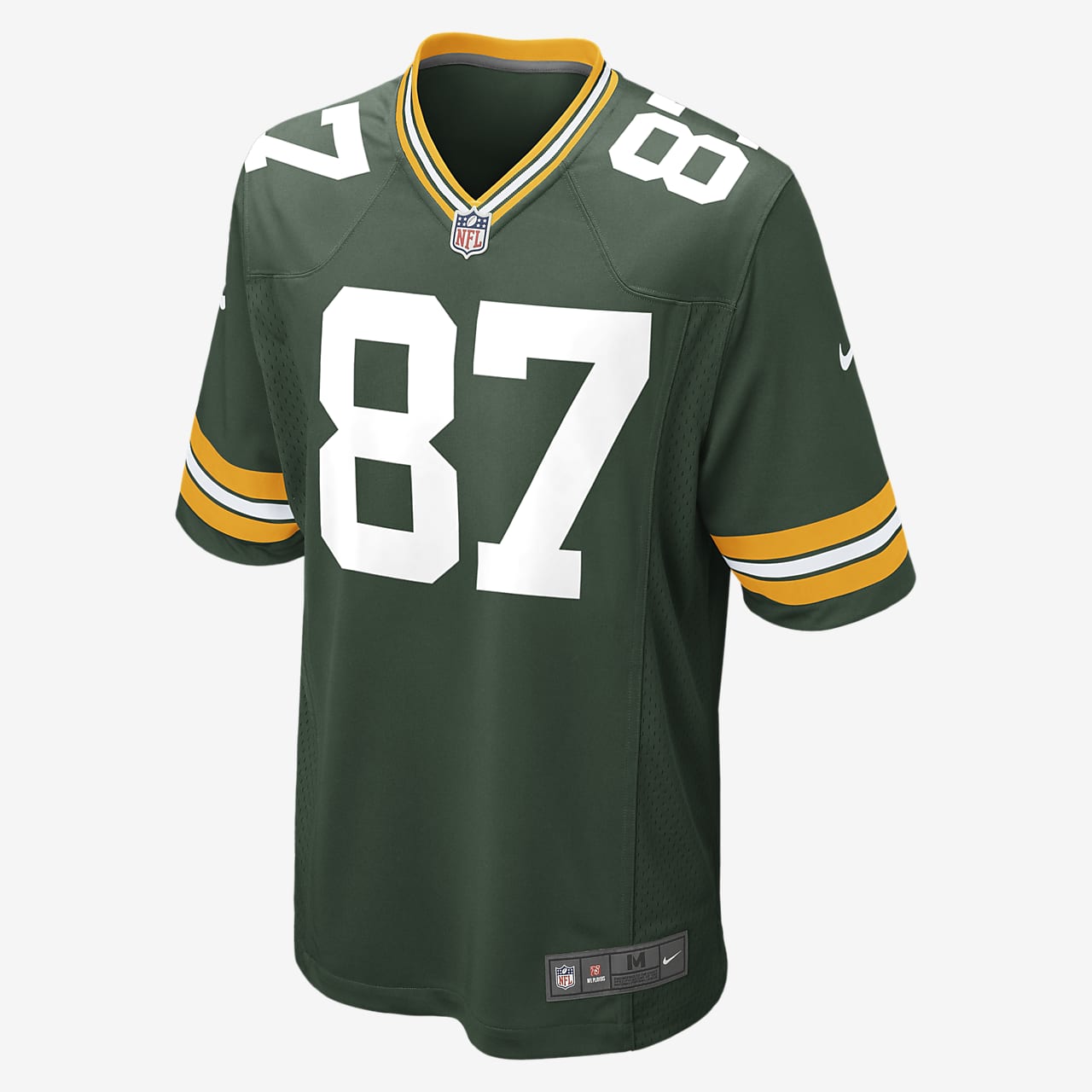 NFL Green Bay Packers (Jordy Nelson) Men's American Football Home Game Jersey