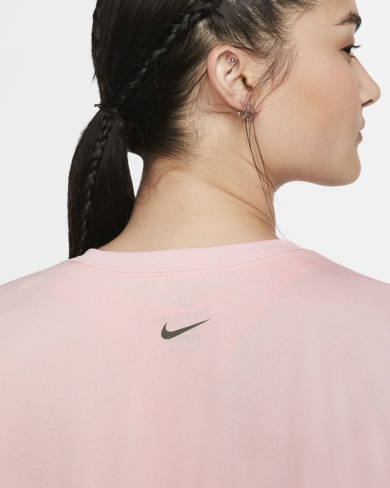 nike dri fit pink shirt