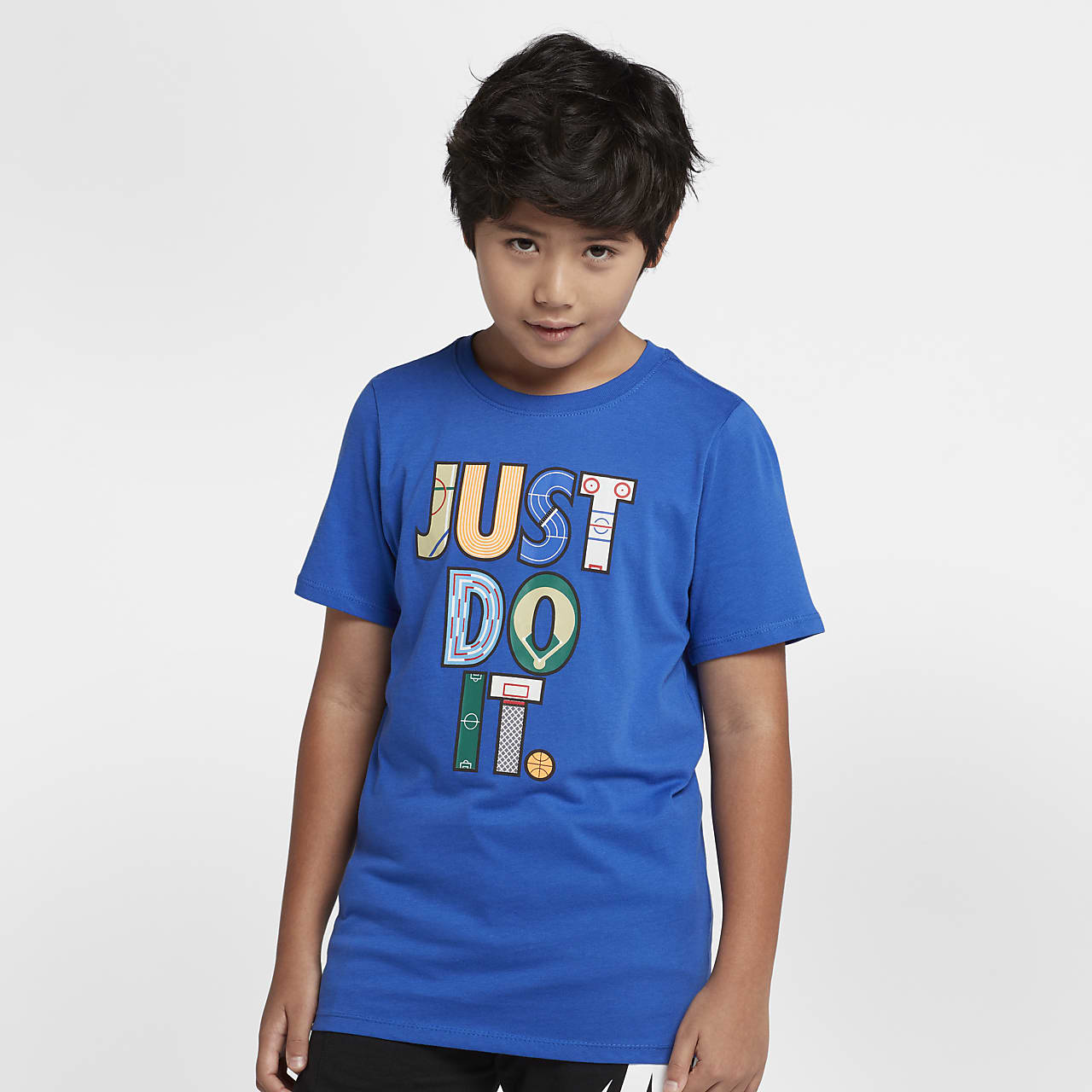 element Leonardoda oog Nike Sportswear Just Do It Older Kids' (Boys') T-Shirt. Nike AU