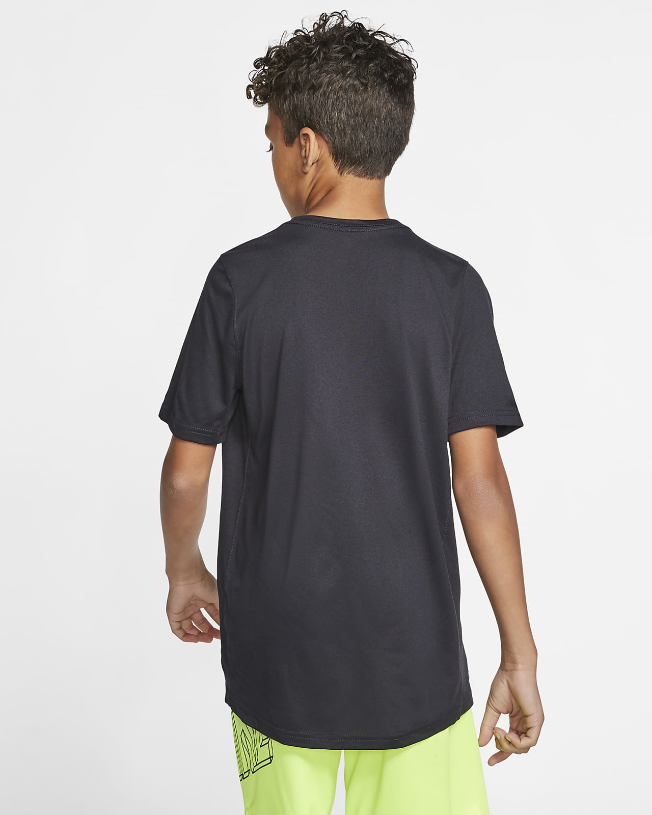 Nike Dri-FIT Big Kids' Swoosh Training T-Shirt. Nike.com