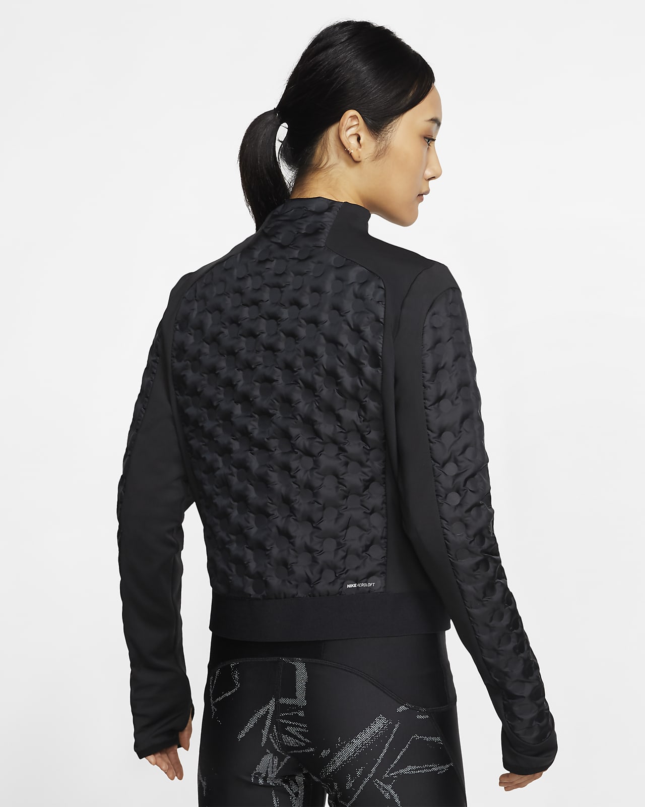 giacca running donna nike