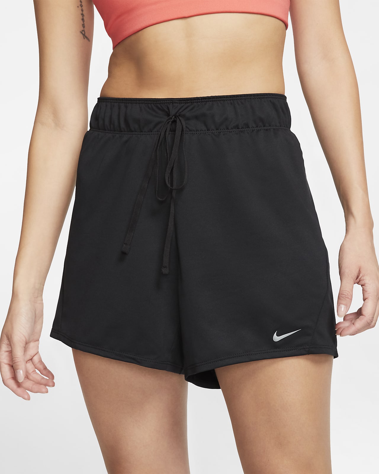 nike dri fit shorts and top