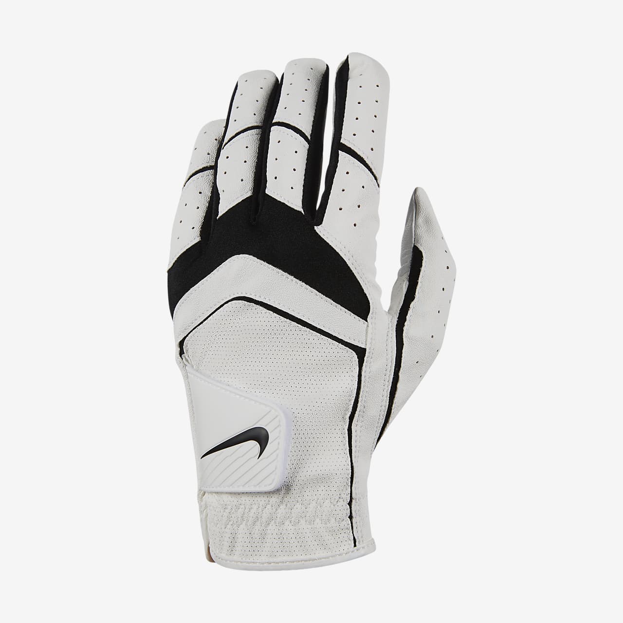 white leather gloves mens