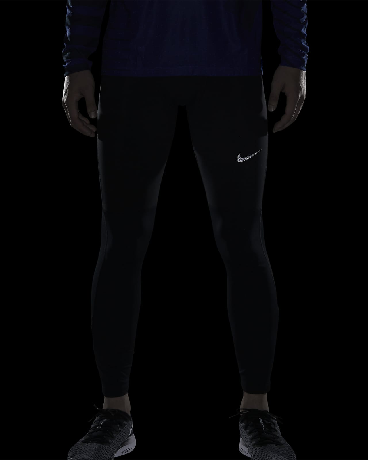 nike therma run tight